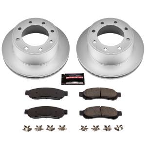 Power Stop - Power Stop Z17 GEOMET COATED ROTOR KIT: GENUINE GEOMET FULLY COATED ROTORS - CRK1798 - Image 2