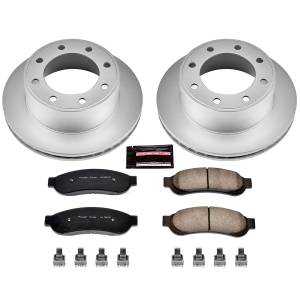 Power Stop - Power Stop Z17 GEOMET COATED ROTOR KIT: GENUINE GEOMET FULLY COATED ROTORS - CRK1799 - Image 2