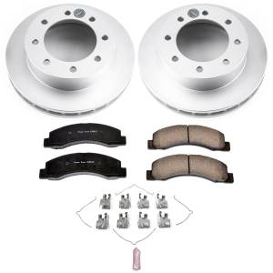 Power Stop - Power Stop Z17 GEOMET COATED ROTOR KIT: GENUINE GEOMET FULLY COATED ROTORS - CRK1885 - Image 2