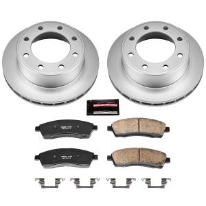 Power Stop - Power Stop Z17 GEOMET COATED ROTOR KIT: GENUINE GEOMET FULLY COATED ROTORS - CRK1890 - Image 2