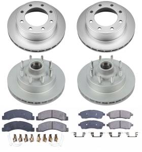 Power Stop - Power Stop Z17 GEOMET COATED ROTOR KIT: GENUINE GEOMET FULLY COATED ROTORS - CRK1894 - Image 2