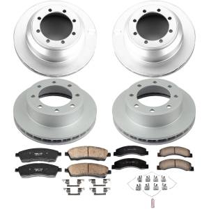 Power Stop - Power Stop Z17 GEOMET COATED ROTOR KIT: GENUINE GEOMET FULLY COATED ROTORS - CRK1907 - Image 2