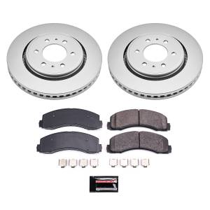 Power Stop - Power Stop Z17 GEOMET COATED ROTOR KIT: GENUINE GEOMET FULLY COATED ROTORS - CRK3167 - Image 2