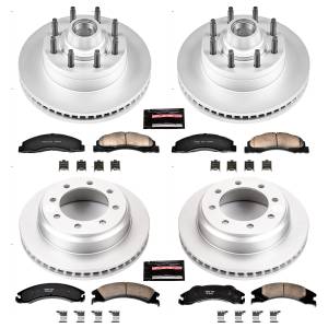 Power Stop - Power Stop Z17 GEOMET COATED ROTOR KIT: GENUINE GEOMET FULLY COATED ROTORS - CRK4131 - Image 2