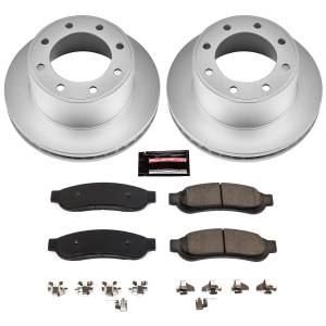 Power Stop - Power Stop Z17 GEOMET COATED ROTOR KIT: GENUINE GEOMET FULLY COATED ROTORS - CRK5578 - Image 2