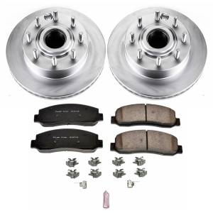 Power Stop - Power Stop Z17 GEOMET COATED ROTOR KIT: GENUINE GEOMET FULLY COATED ROTORS - CRK5585 - Image 2