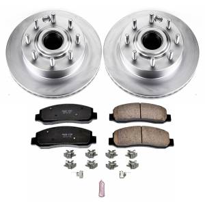 Power Stop - Power Stop Z17 GEOMET COATED ROTOR KIT: GENUINE GEOMET FULLY COATED ROTORS - CRK5588 - Image 2