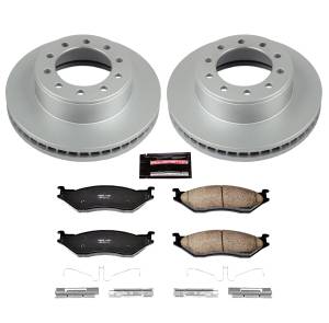 Power Stop - Power Stop Z17 GEOMET COATED ROTOR KIT: GENUINE GEOMET FULLY COATED ROTORS - CRK5964 - Image 2