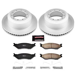 Power Stop - Power Stop Z17 GEOMET COATED ROTOR KIT: GENUINE GEOMET FULLY COATED ROTORS - CRK5966 - Image 2