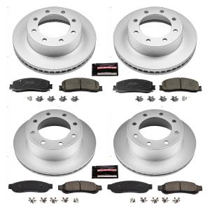 Power Stop - Power Stop Z17 GEOMET COATED ROTOR KIT: GENUINE GEOMET FULLY COATED ROTORS - CRK6547 - Image 2