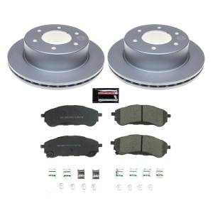 Power Stop - Power Stop Z17 GEOMET COATED ROTOR KIT: GENUINE GEOMET FULLY COATED ROTORS - CRK8430 - Image 2