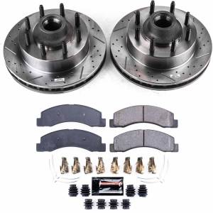 Power Stop - Power Stop Z23 EVOLUTION SPORT UPGRADE KIT: DRILLED/SLOTTED ROTORS - K1392 - Image 2