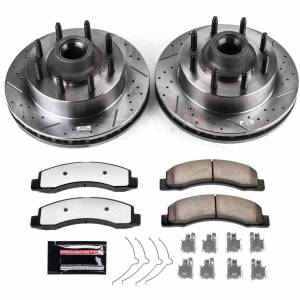 Power Stop - Power Stop Z36 TRUCK/TOW UPGRADE KIT: DRILLED/SLOTTED ROTORS - K1392-36 - Image 2