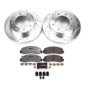 Power Stop - Power Stop Z36 TRUCK/TOW UPGRADE KIT: DRILLED/SLOTTED ROTORS - K1781-36 - Image 2