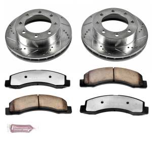 Power Stop - Power Stop Z36 TRUCK/TOW UPGRADE KIT: DRILLED/SLOTTED ROTORS - K1885-36 - Image 2