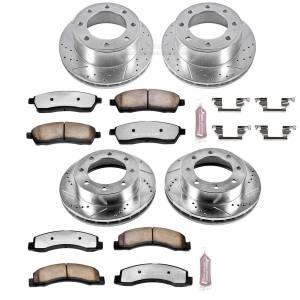 Power Stop - Power Stop Z36 TRUCK/TOW UPGRADE KIT: DRILLED/SLOTTED ROTORS - K1886-36 - Image 2