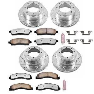 Power Stop - Power Stop Z36 TRUCK/TOW UPGRADE KIT: DRILLED/SLOTTED ROTORS - K1887-36 - Image 2