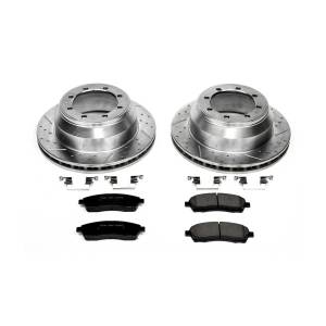 Power Stop - Power Stop Z23 EVOLUTION SPORT UPGRADE KIT: DRILLED/SLOTTED ROTORS - K1889 - Image 2