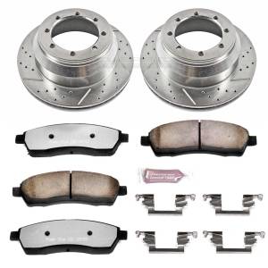 Power Stop - Power Stop Z36 TRUCK/TOW UPGRADE KIT: DRILLED/SLOTTED ROTORS - K1889-36 - Image 2