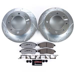 Power Stop - Power Stop Z36 TRUCK/TOW UPGRADE KIT: DRILLED/SLOTTED ROTORS - K1890-36 - Image 2