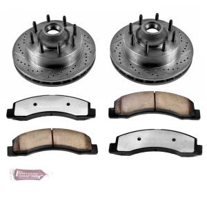 Power Stop - Power Stop Z36 TRUCK/TOW UPGRADE KIT: DRILLED/SLOTTED ROTORS - K1891-36 - Image 2