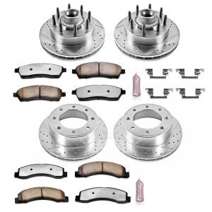 Power Stop - Power Stop Z36 TRUCK/TOW UPGRADE KIT: DRILLED/SLOTTED ROTORS - K1894-36 - Image 2