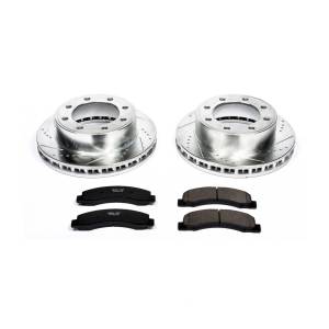 Power Stop - Power Stop Z23 EVOLUTION SPORT UPGRADE KIT: DRILLED/SLOTTED ROTORS - K1905 - Image 2