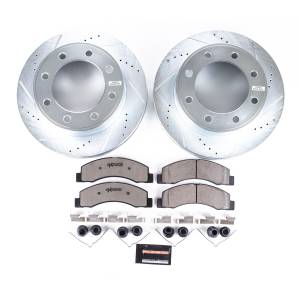 Power Stop - Power Stop Z36 TRUCK/TOW UPGRADE KIT: DRILLED/SLOTTED ROTORS - K1905-36 - Image 2