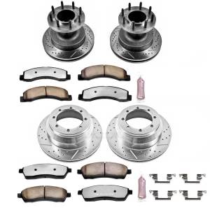 Power Stop - Power Stop Z36 TRUCK/TOW UPGRADE KIT: DRILLED/SLOTTED ROTORS - K2868-36 - Image 2