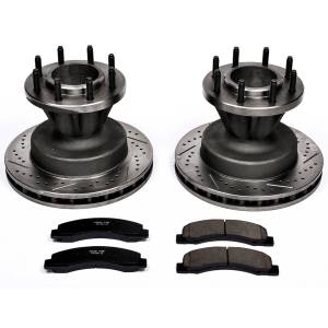 Power Stop - Power Stop Z23 EVOLUTION SPORT UPGRADE KIT: DRILLED/SLOTTED ROTORS - K2907 - Image 2