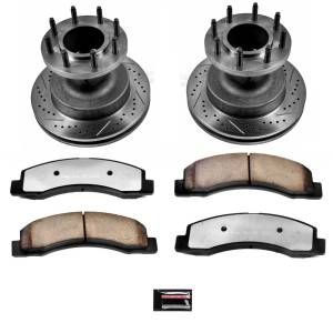 Power Stop - Power Stop Z36 TRUCK/TOW UPGRADE KIT: DRILLED/SLOTTED ROTORS - K2907-36 - Image 2