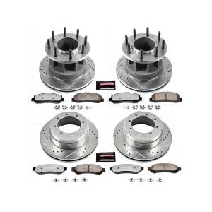 Power Stop - Power Stop Z36 TRUCK/TOW UPGRADE KIT: DRILLED/SLOTTED ROTORS - K4032-36 - Image 2