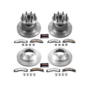 Power Stop - Power Stop Z36 TRUCK/TOW UPGRADE KIT: DRILLED/SLOTTED ROTORS - K4132-36 - Image 2