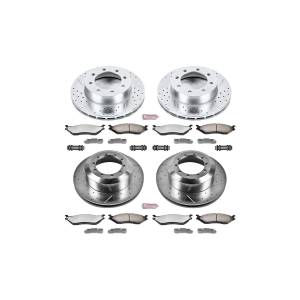 Power Stop - Power Stop Z36 TRUCK/TOW UPGRADE KIT: DRILLED/SLOTTED ROTORS - K4416-36 - Image 2