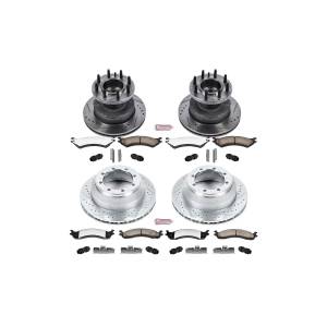 Power Stop - Power Stop Z36 TRUCK/TOW UPGRADE KIT: DRILLED/SLOTTED ROTORS - K4435-36 - Image 2