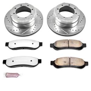 Power Stop - Power Stop Z36 TRUCK/TOW UPGRADE KIT: DRILLED/SLOTTED ROTORS - K4593-36 - Image 2