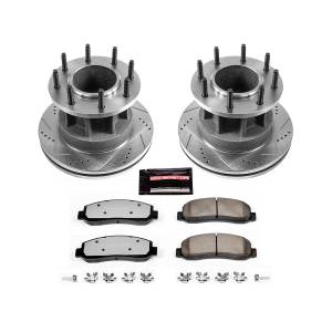 Power Stop - Power Stop Z36 TRUCK/TOW UPGRADE KIT: DRILLED/SLOTTED ROTORS - K4595-36 - Image 2