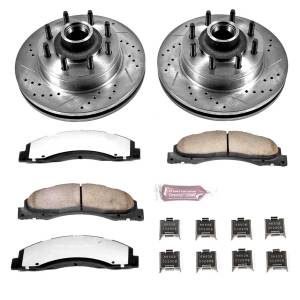 Power Stop - Power Stop Z36 TRUCK/TOW UPGRADE KIT: DRILLED/SLOTTED ROTORS - K4716-36 - Image 2