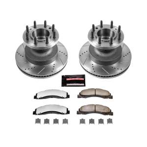 Power Stop - Power Stop Z36 TRUCK/TOW UPGRADE KIT: DRILLED/SLOTTED ROTORS - K4717-36 - Image 2