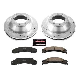 Power Stop - Power Stop Z23 EVOLUTION SPORT UPGRADE KIT: DRILLED/SLOTTED ROTORS - K4719 - Image 2