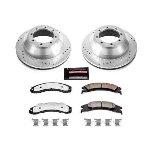 Power Stop - Power Stop Z36 TRUCK/TOW UPGRADE KIT: DRILLED/SLOTTED ROTORS - K4719-36 - Image 2