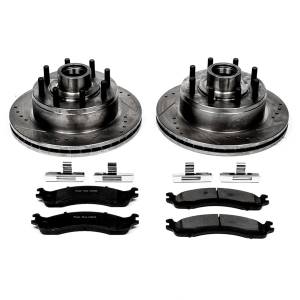 Power Stop - Power Stop Z23 EVOLUTION SPORT UPGRADE KIT: DRILLED/SLOTTED ROTORS - K5088 - Image 2