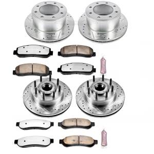 Power Stop - Power Stop Z36 TRUCK/TOW UPGRADE KIT: DRILLED/SLOTTED ROTORS - K5586-36 - Image 2