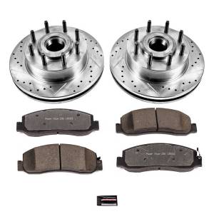 Power Stop - Power Stop Z36 TRUCK/TOW UPGRADE KIT: DRILLED/SLOTTED ROTORS - K5588-36 - Image 2