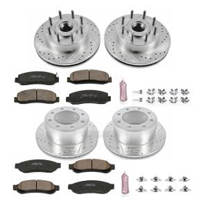 Power Stop - Power Stop Z23 EVOLUTION SPORT UPGRADE KIT: DRILLED/SLOTTED ROTORS - K5590 - Image 2