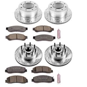 Power Stop - Power Stop Z36 TRUCK/TOW UPGRADE KIT: DRILLED/SLOTTED ROTORS - K5590-36 - Image 2