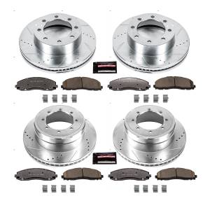 Power Stop - Power Stop Z36 TRUCK/TOW UPGRADE KIT: DRILLED/SLOTTED ROTORS - K6404-36 - Image 2