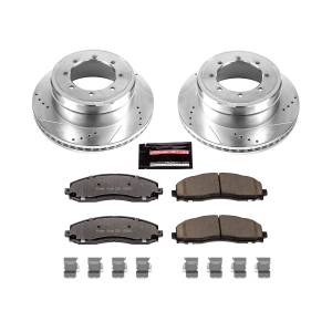 Power Stop - Power Stop Z36 TRUCK/TOW UPGRADE KIT: DRILLED/SLOTTED ROTORS - K6406-36 - Image 2