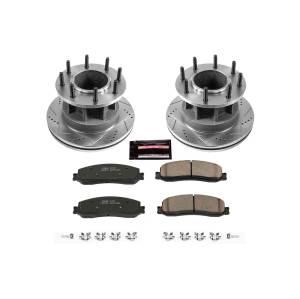 Power Stop - Power Stop Z23 EVOLUTION SPORT UPGRADE KIT: DRILLED/SLOTTED ROTORS - K6526 - Image 2