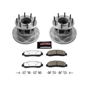 Power Stop - Power Stop Z36 TRUCK/TOW UPGRADE KIT: DRILLED/SLOTTED ROTORS - K6526-36 - Image 2